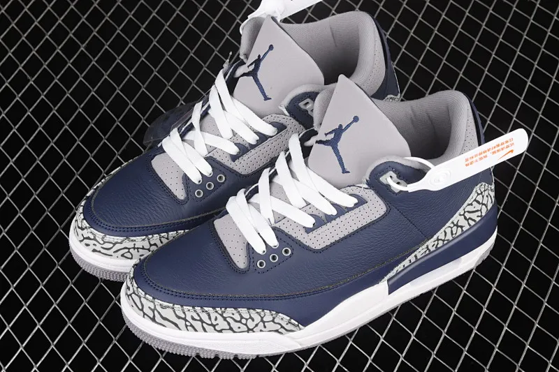 All categories Air Jordan Jordan series basketball shoes Air Jordan 3 Air Jordan 3 "Midnight Navy" AJ3 Joe 3 Midnight Blue CT8532-401